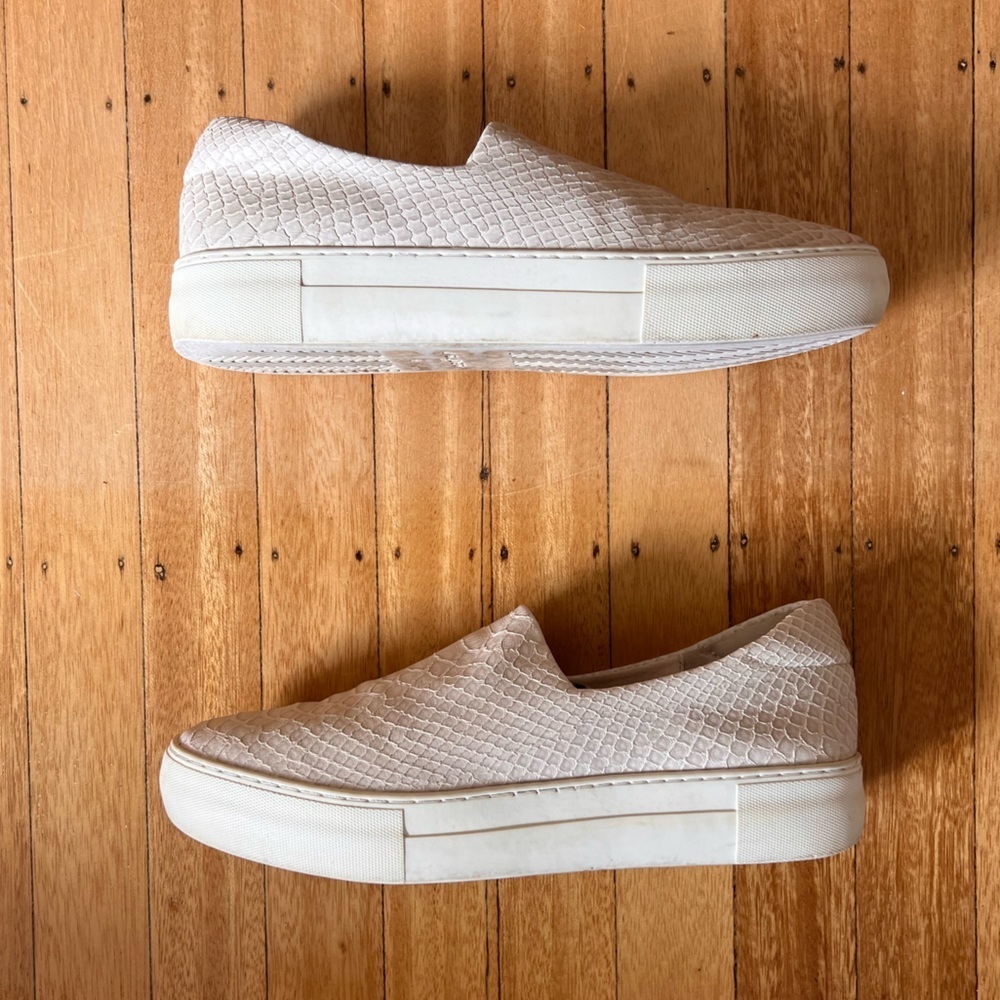 J Slides Snakeskin Slip On's - 8.5 - image 3